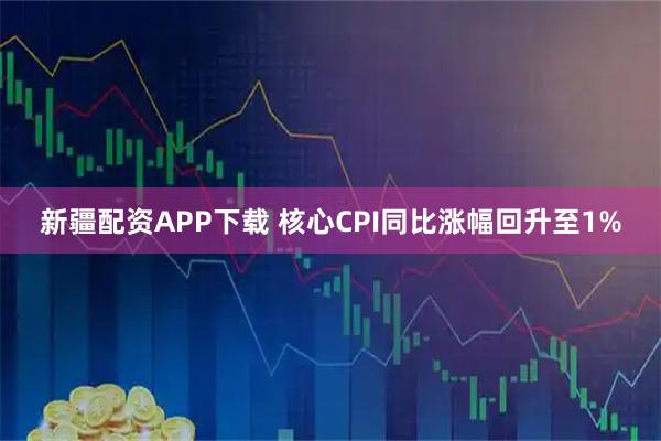 新疆配资APP下载 核心CPI同比涨幅回升至1%